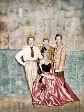 Mariage 3 - 80 x 60 cm - technique mixte sur papier maroufle sur toile